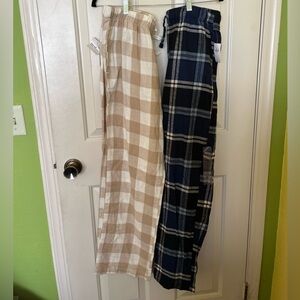 Two pairs of Old Navy pajama pants